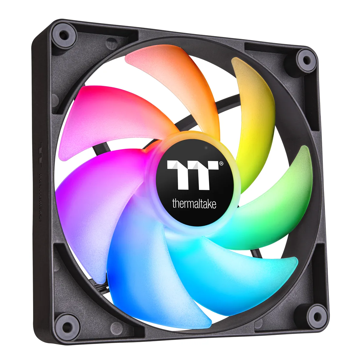 Thermaltake Thermaltake CT140 ARGB Sync 140mm Hydraulic Bearing Case Fan 2-Pack CL-F150-PL14SW-A — product photo