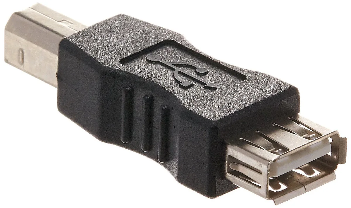 TeKit TeKit USB 2.0 A Female to B Male Adapter 2 Pack — product photo