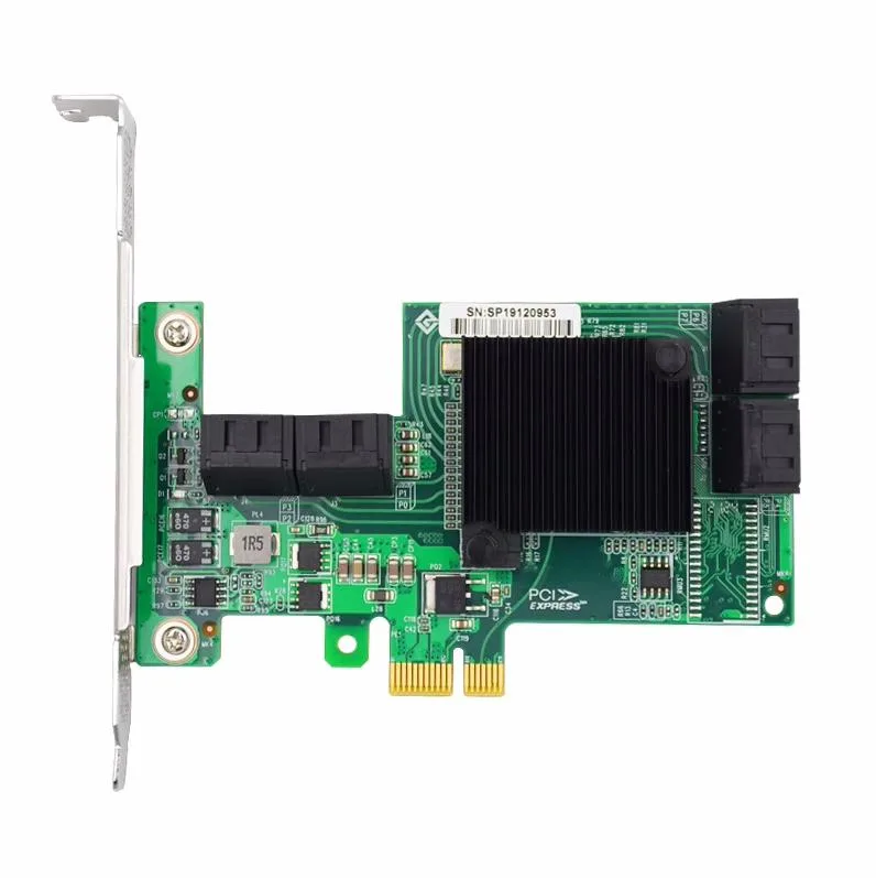 eshinreal eshinreal PCIe x1 8 Port SATA 6Gb/s SAS Expansion Card — product photo