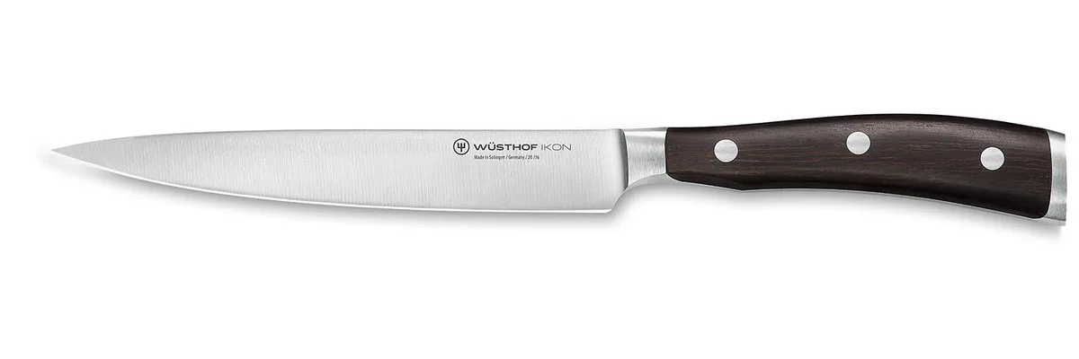 Wusthof Wusthof 1010530716 Ikon Blackwood 6 Inch Utility Knife cutlery — product photo