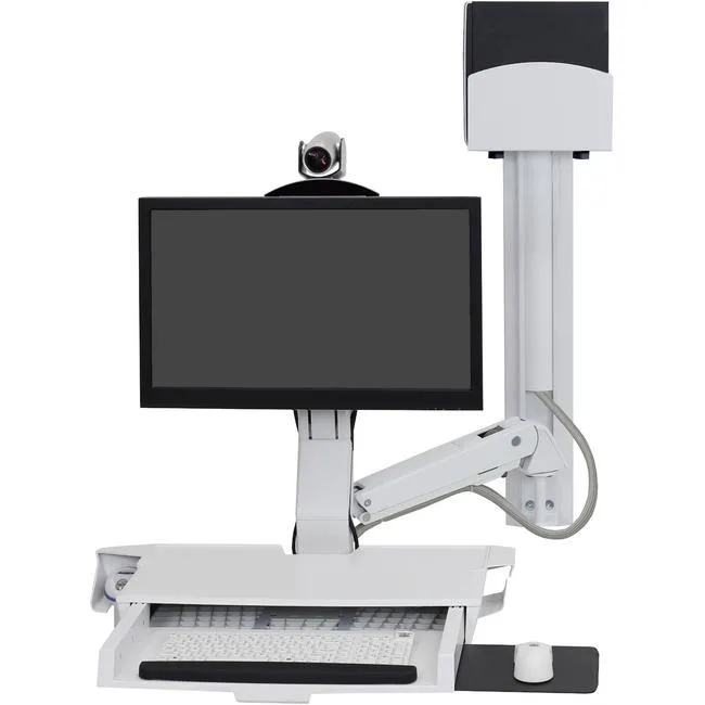 Ergotron Ergotron 45-594-216 SV Combo System Sit-Stand Workstation with Worksurface — product photo