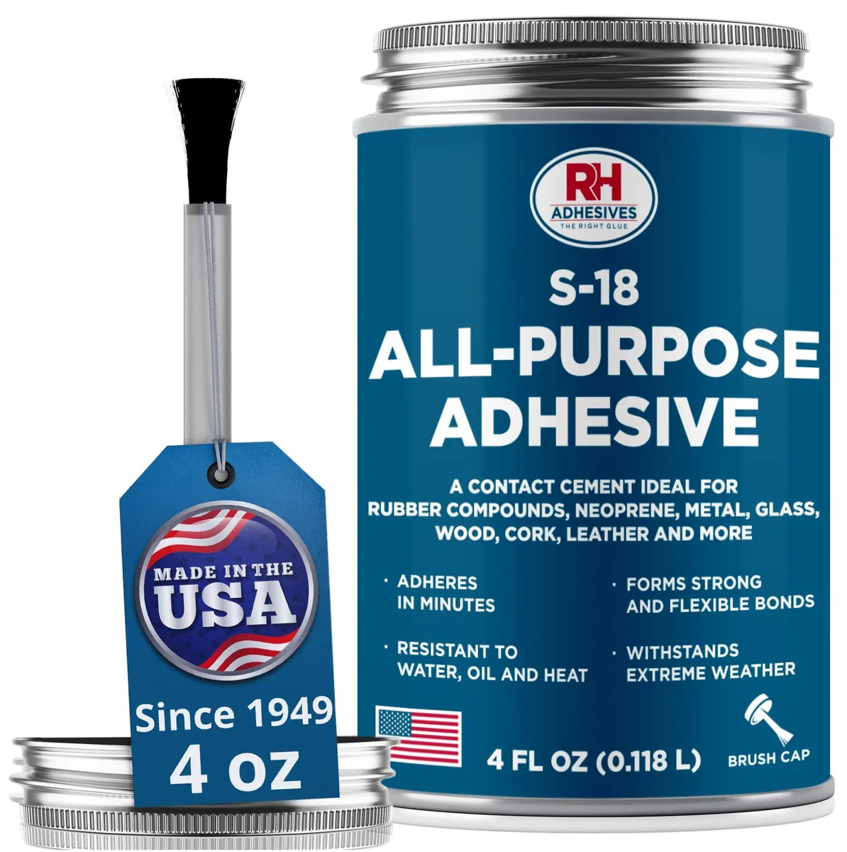 RH Adhesives S-18 All-Purpose Adhesive 4 oz — product photo