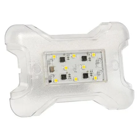Grote Grote 61121 WhiteLight Dome Light, Rectangular, Clear, 12V DC — product photo