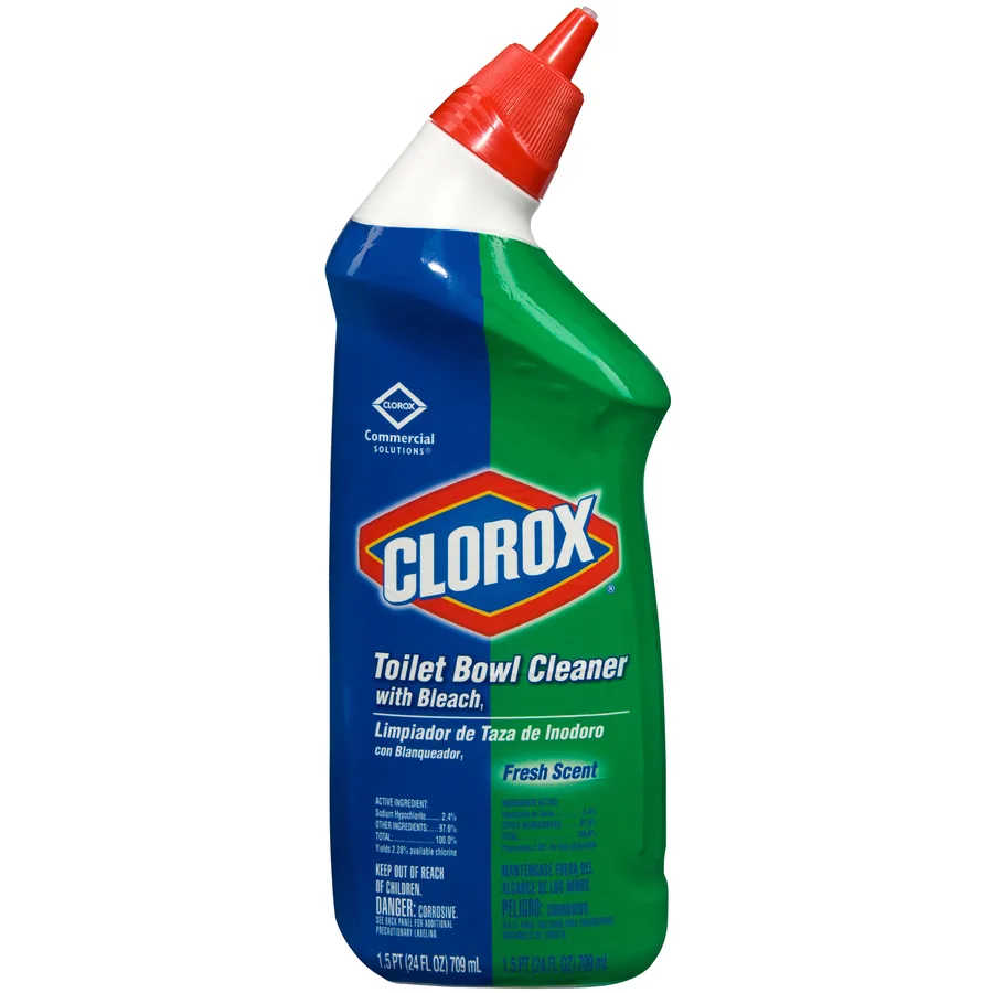 Clorox Clorox 00031CT Toilet Bowl Cleaner Bleach Fresh Scent 24 oz 12 Carton — product photo