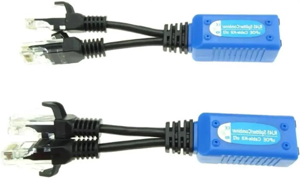 SMUGDESK SMUGDESK 1 Pair Passive UPOE RJ45 Splitter Combiner Cable — product photo