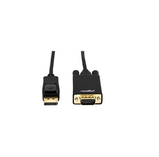 Rocstor Rocstor Y10A172-B1 6 ft DisplayPort to VGA Male/Male Cable — product photo