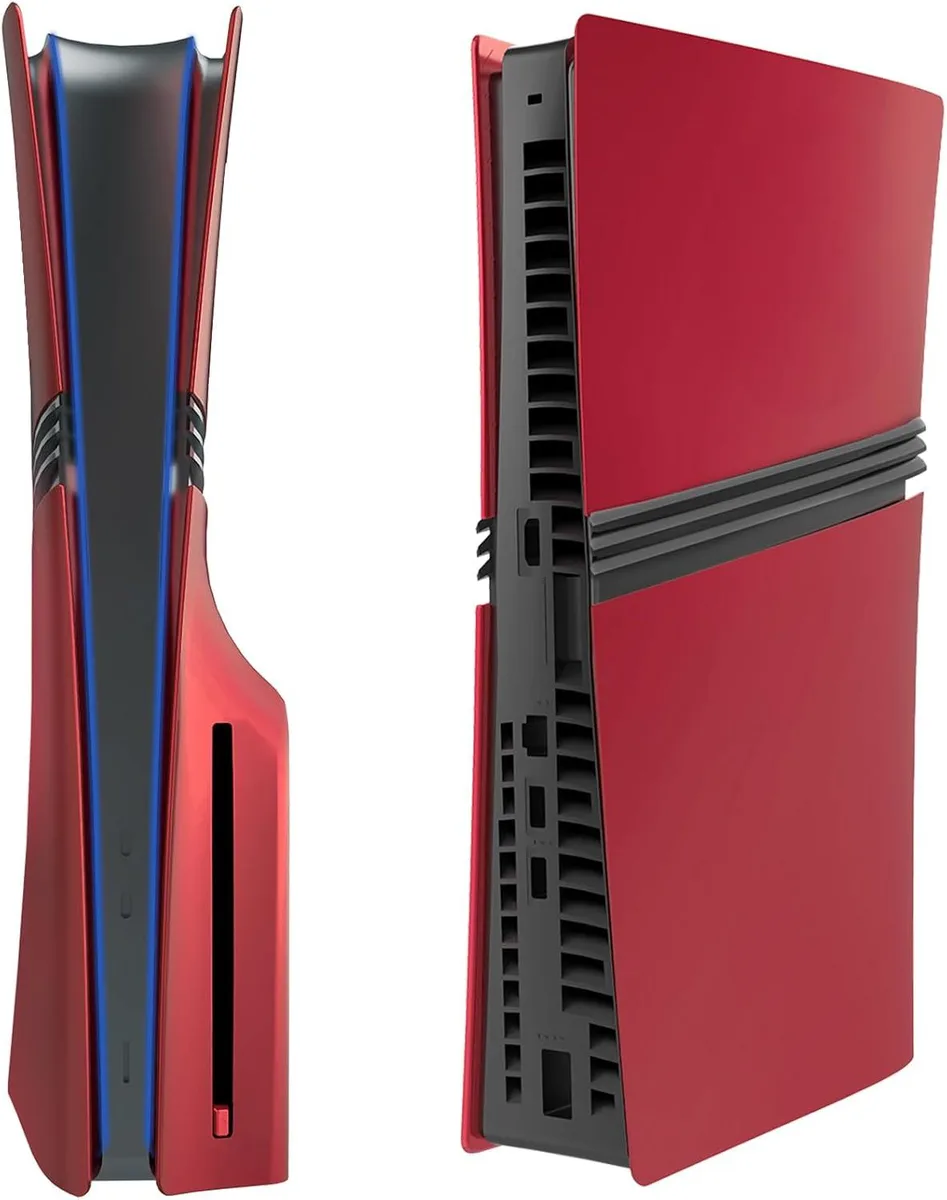 Werleo Werleo FacePlates PS5 Pro Disc Edition Red case — product photo