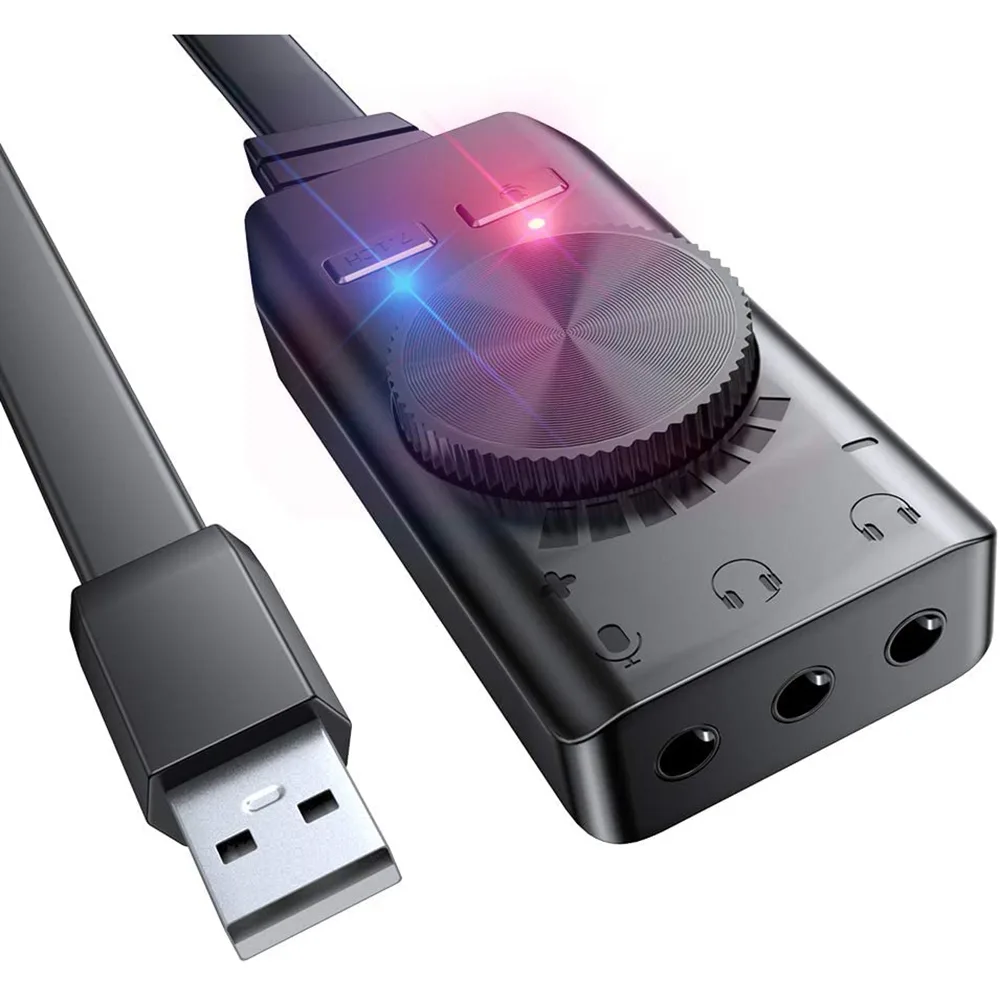 Hitoor Hitoor Virtual 7.1 USB Sound Card Adapter — product photo