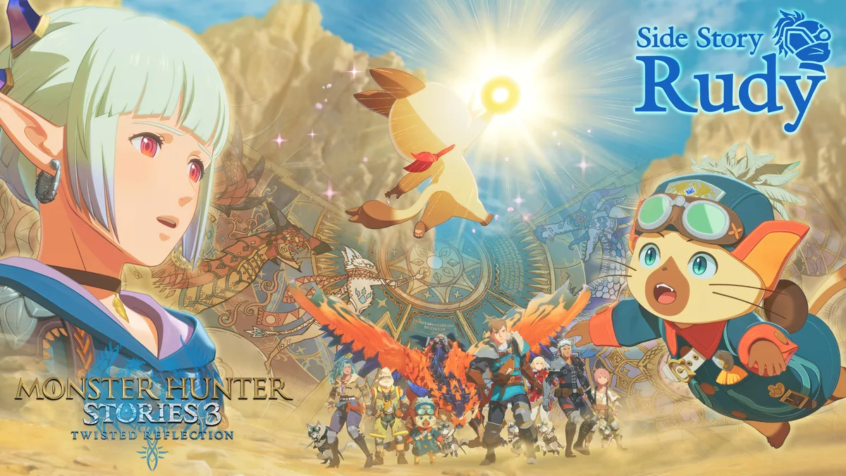 Steam digital code card for Monster Hunter Stories 3 Rudy DLC