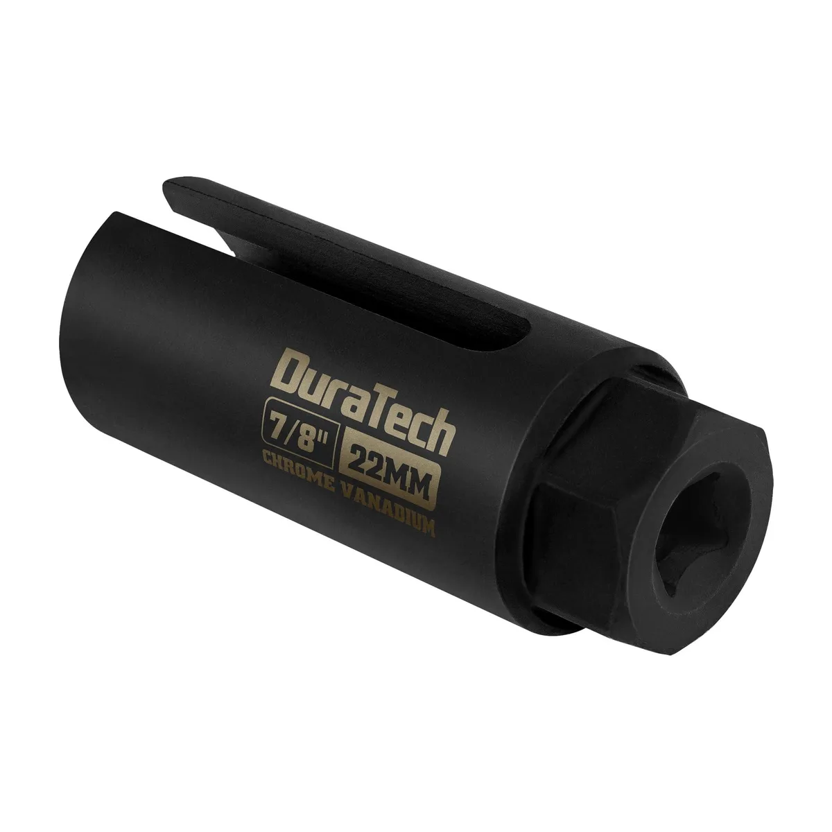  O2 Oxygen Sensor Socket 3/8" Drive x 7/8" (22mm) Chrome-Vanadium Steel with Side Wire Gate — product photo