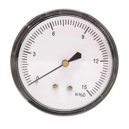 Value Brand Value Brand Low Pressure Gauge 0-15 psi 2.5 in Dial 1/4 NPT — product photo