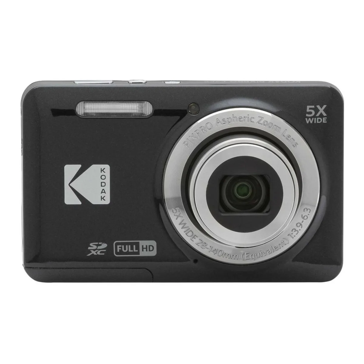 Kodak Kodak FZ55BK 16MP 5x zoom shoot camera — product photo