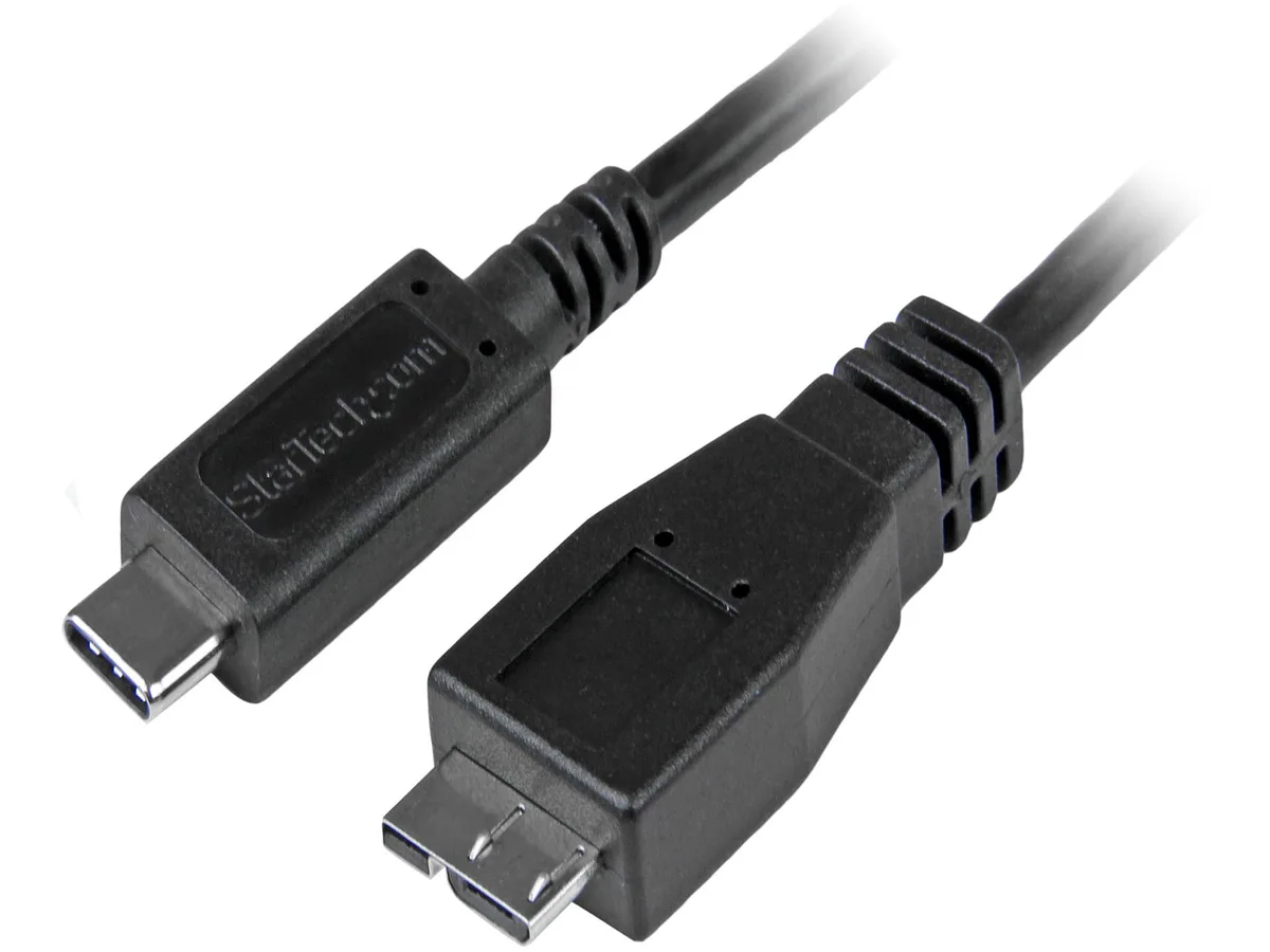 STARTECH STARTECH USB31CUB50CM USB 3.1 Type-C to Micro-B cable 0.5m — product photo