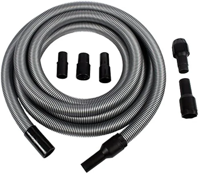 TAURKENAM TAURKENAM Vacuum Extension Hose Kit 20 Ft w/Adapters Black — product photo