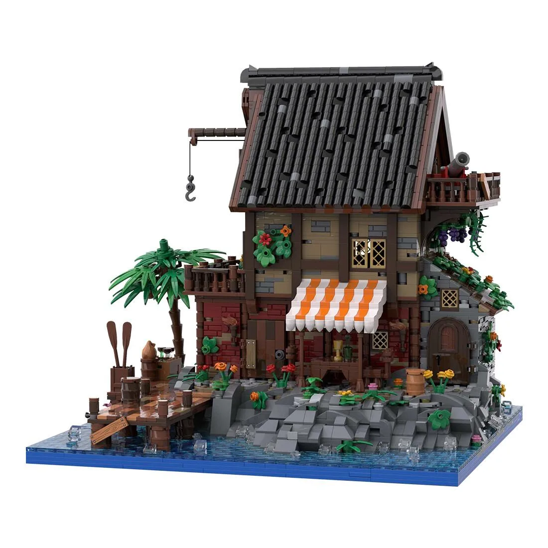 ZITIANYOUBUILD ZITIANYOUBUILD MOC-128398 Pirate Van Dykes Island 5650 Parts Educational Building Set — product photo
