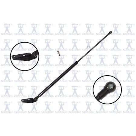 Transparent automotive tailgate lift support cylinder 86222R