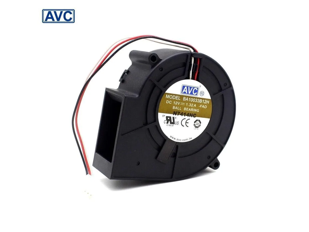 Fans Fans 9733 DC 12V 1.32A 3-Wire Turbine Blower Case Fan 10 Pack — product photo