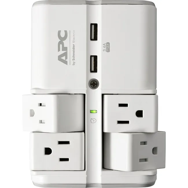 APC APC SurgeArrest Essential 4 Outlet 1080J 2 USB 3.4A — product photo