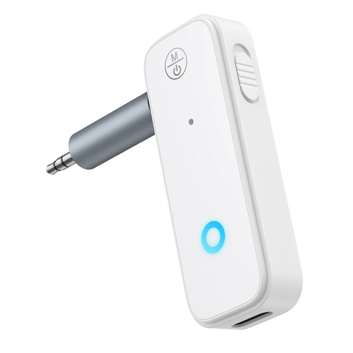  Bluetooth 5.3 Aux Car 2-in-1 Receiver Hands-Free Call Noise Cancelling 3.5mm — product photo