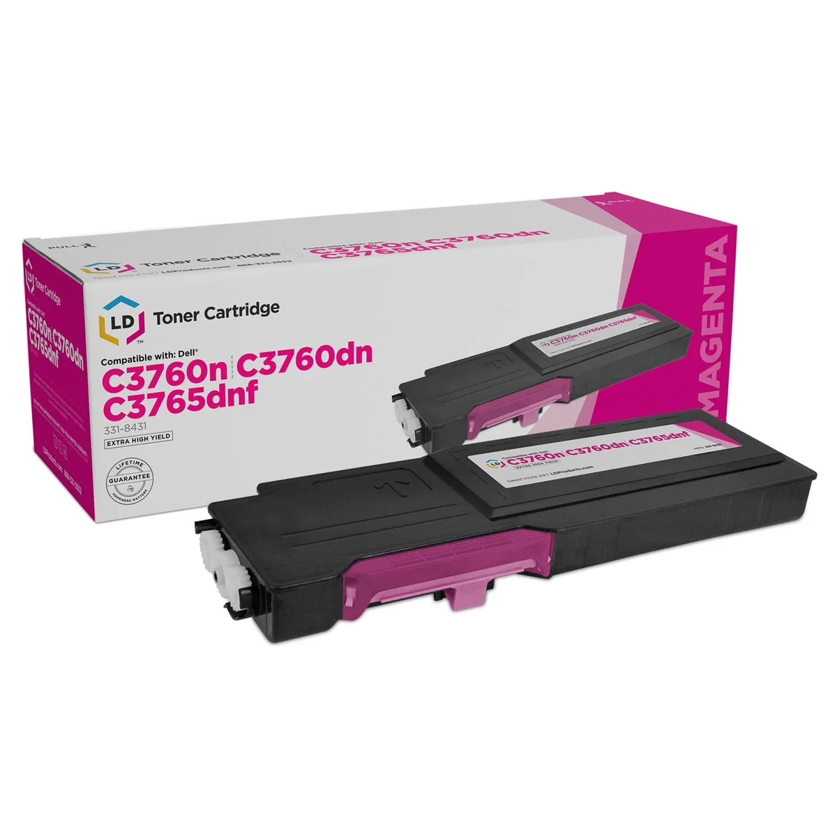 LD Products LD Products XKGFP 331-8431 Extra High Yield Magenta Toner Cartridge — product photo