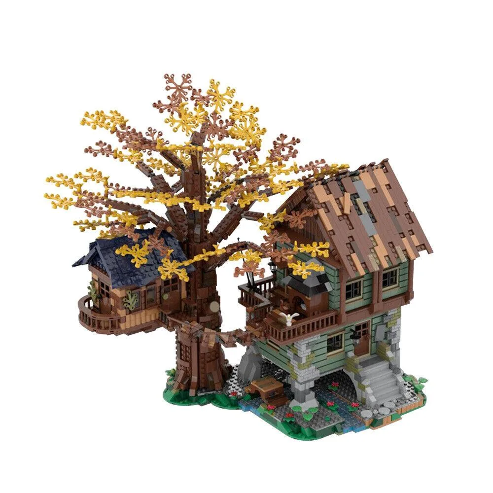 ZITIANYOUBUILD ZITIANYOUBUILD C4295 Modular Lonely Hut Treehouse 3283 Parts — product photo