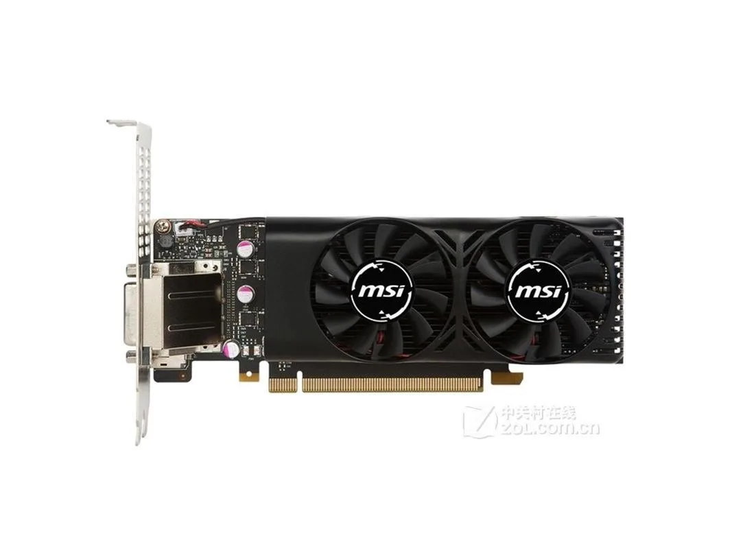 MSI MSI GeForce GTX 1050Ti 4GT LPV1 graphics card — product photo
