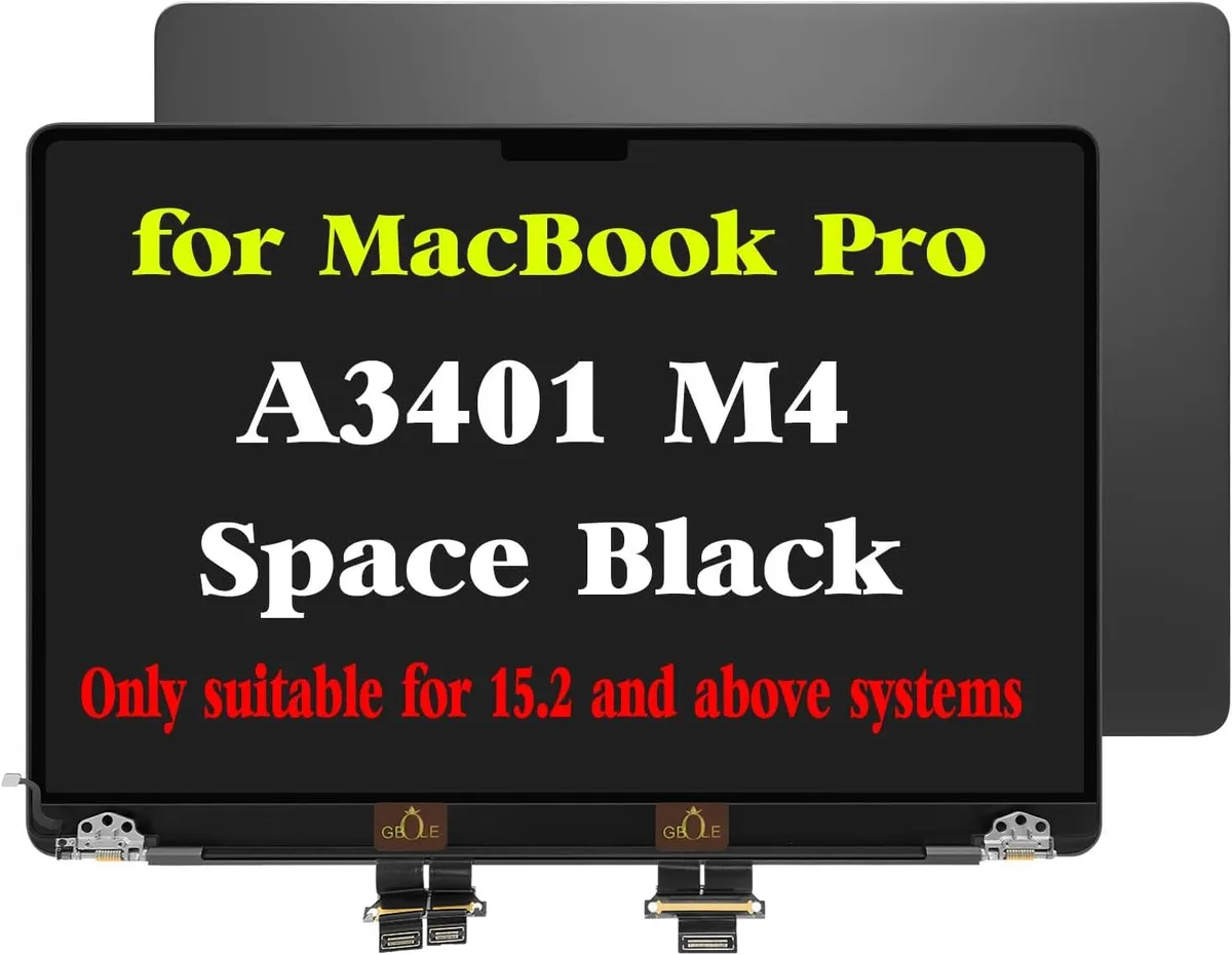 NUOLAISUN NUOLAISUN A3401 laptop screen replacement MacBook Pro 2024 M4 EMC 8894 Space Black — product photo
