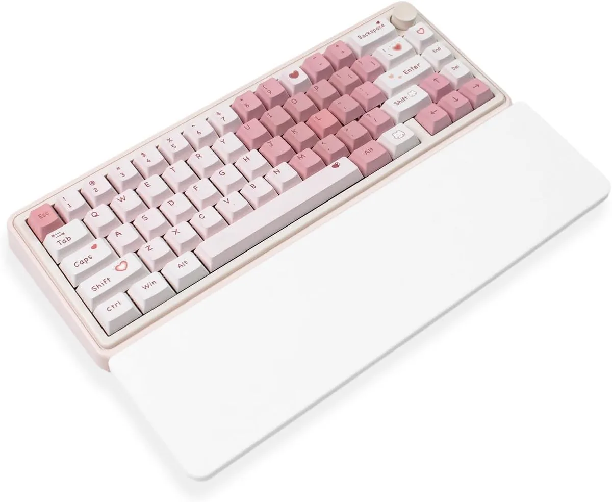 Emerson Emerson 75% Keyboard Wrist Rest 12.87 x 3.5 in White — product photo