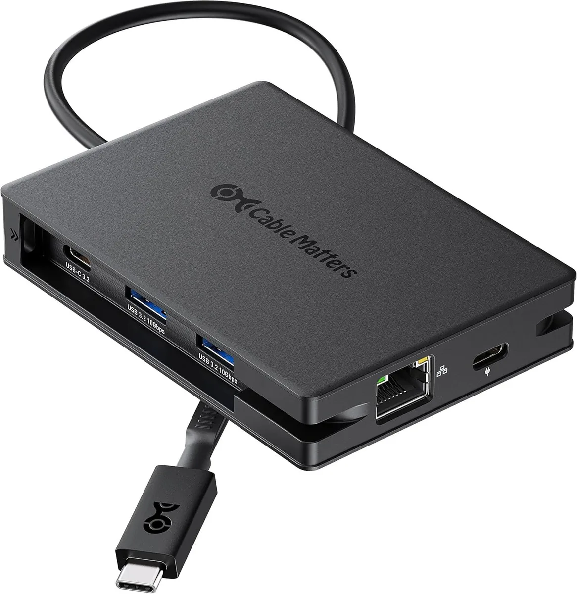 MCHOSE MCHOSE 8-in-1 USB-C Hub Dual 4K@60Hz HDMI 140W PD Gigabit Ethernet 10Gbps — product photo