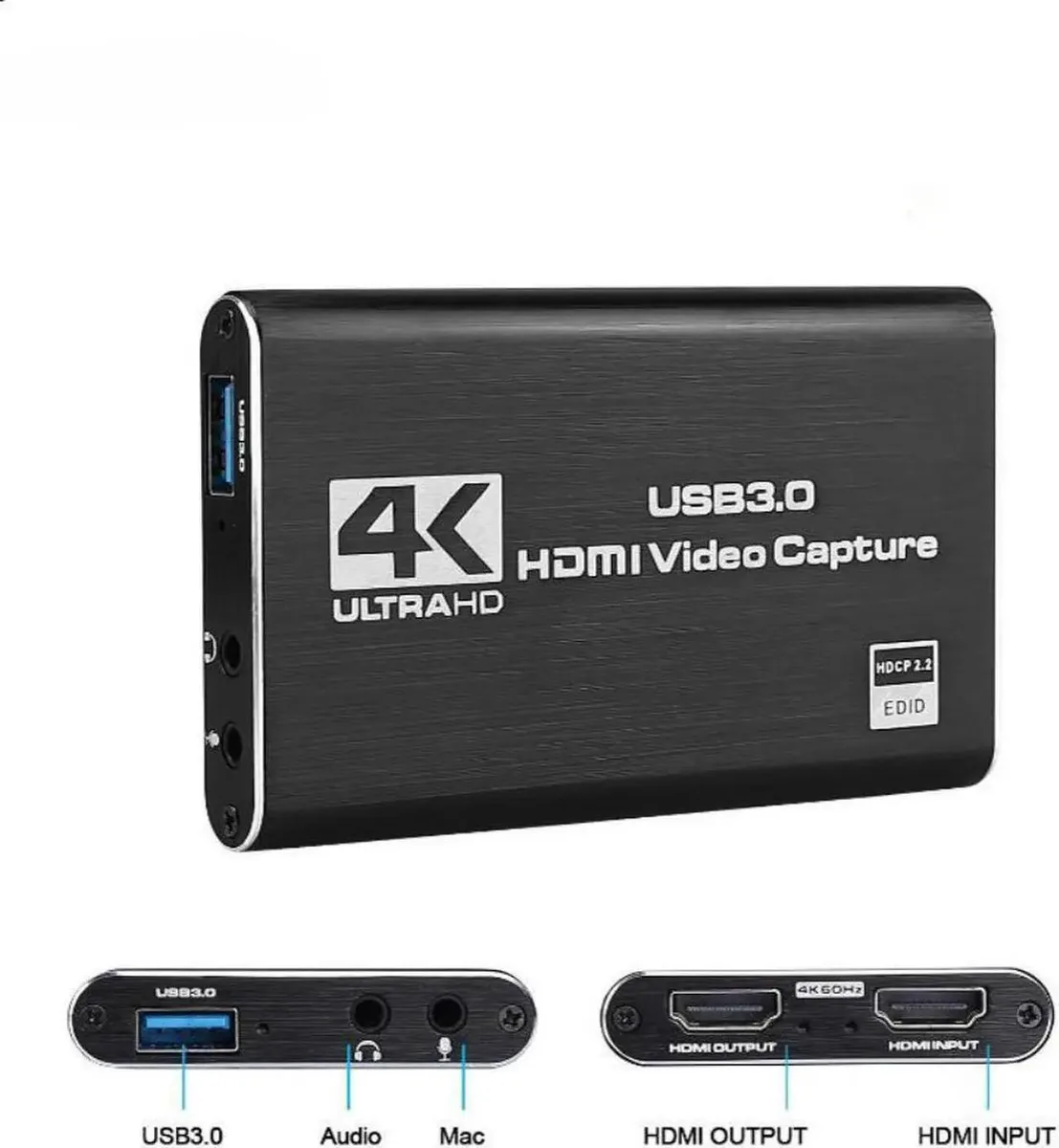 Vszerda Vszerda USB 3.0 4K 60Hz HDMI Video Capture Card — product photo