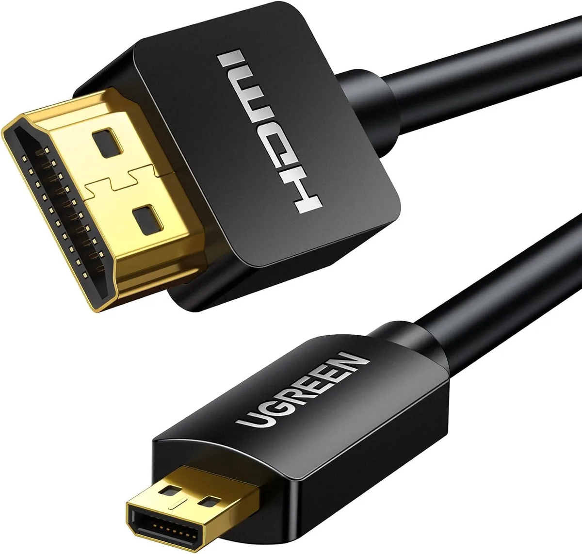 FLEANE FLEANE Micro HDMI to HDMI Cable Adapter 4K 60Hz ARC 3FT — product photo