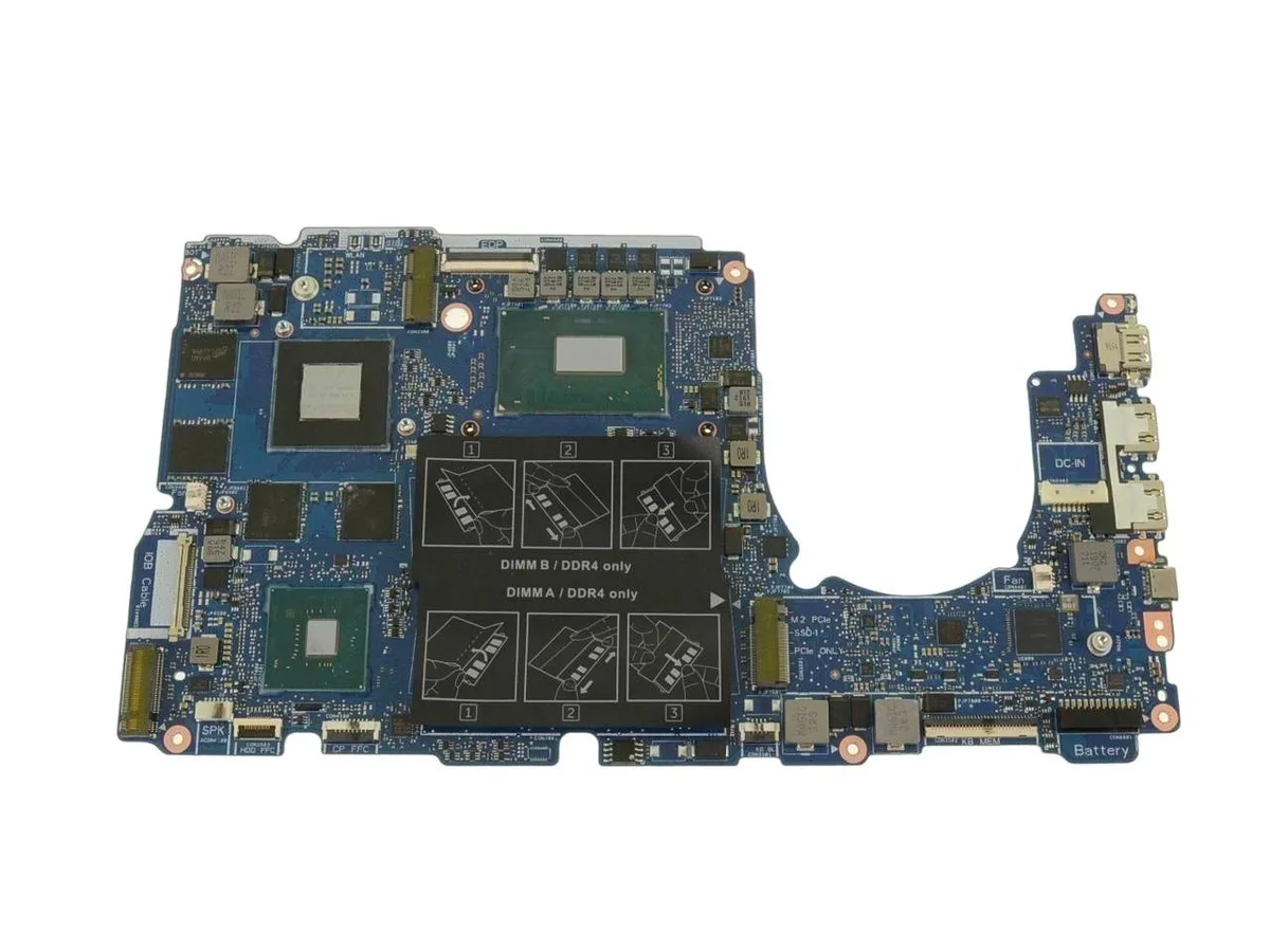 DELL DELL Vostro 7590 Motherboard Core i7-9750H 2.6GHz GTX 1650 JKGD4 — product photo