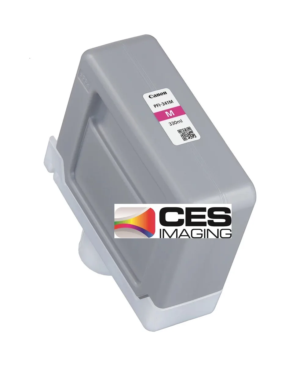Canon Canon 6841C001 PFI-341M Magenta 330ml ink cartridges (genuine brands) — product photo