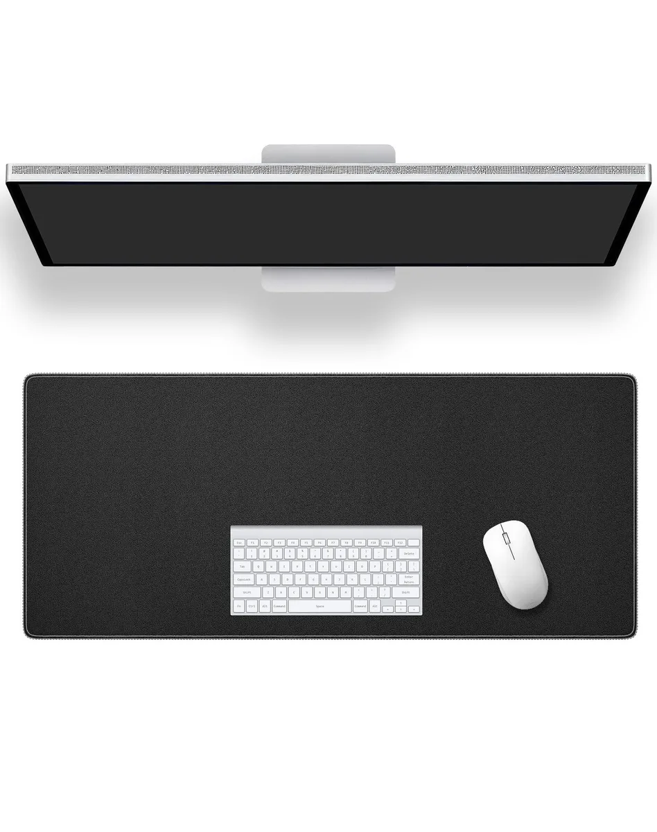 ALOANES Extended Mouse Pad 31.5 x 11.8 in Classic Black — product photo