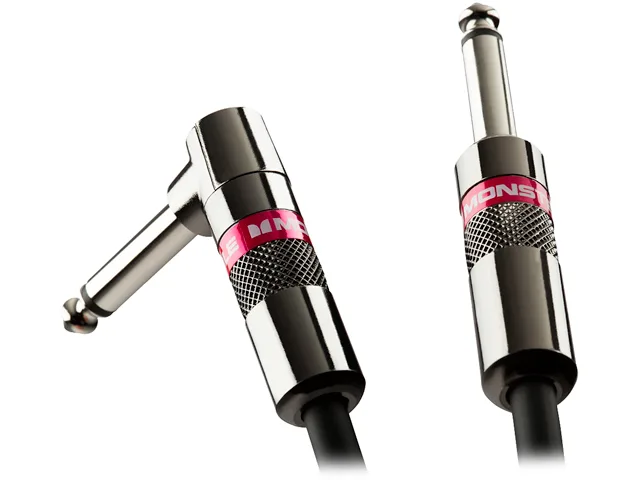 Monster Monster CLAS-I-21A WW 21 ft angled to straight 1/4" instrument cable — product photo