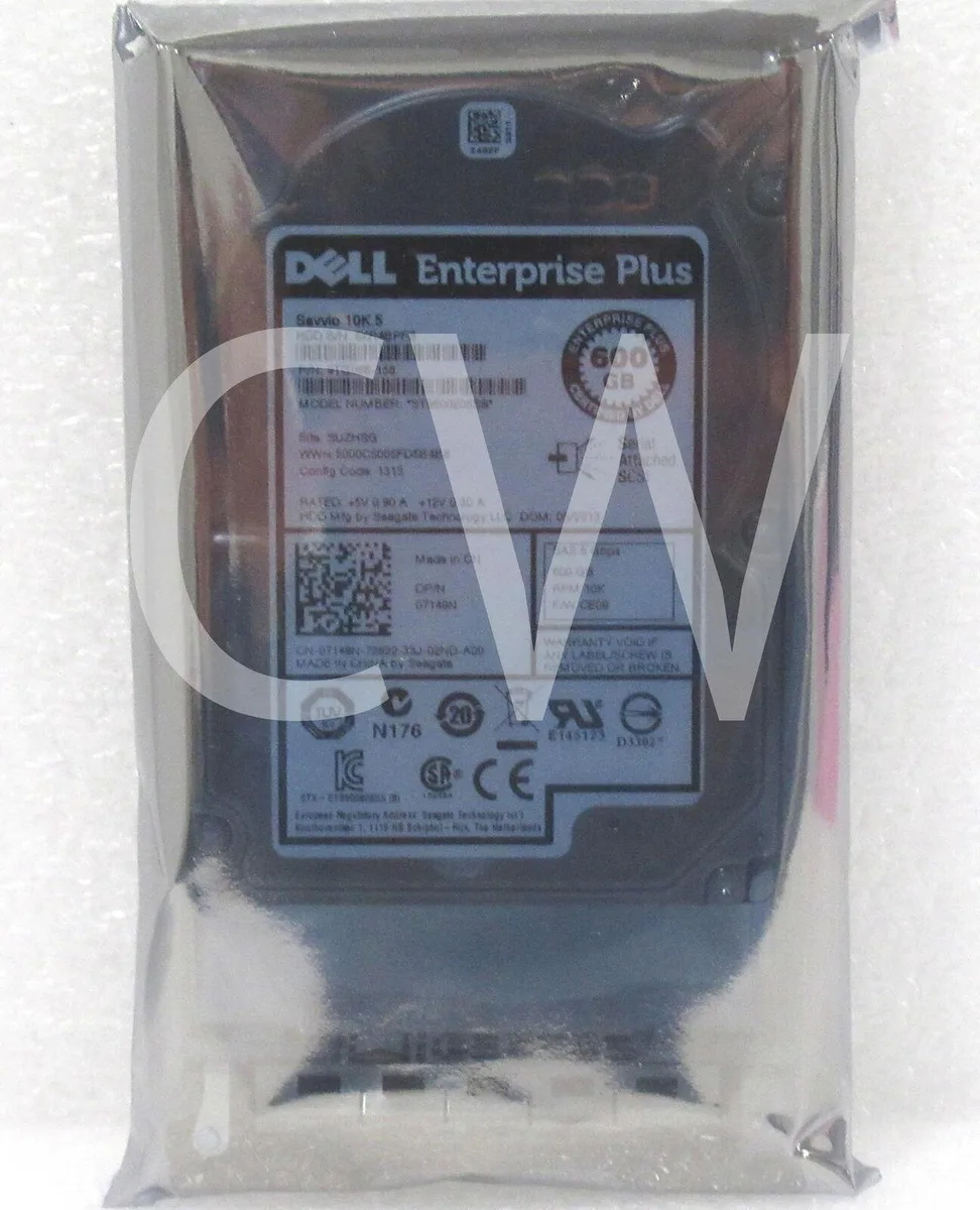 DELL DELL COMPELLENT 7149N-CML 600GB 10000RPM SAS 2.5in internal hard drive — product photo