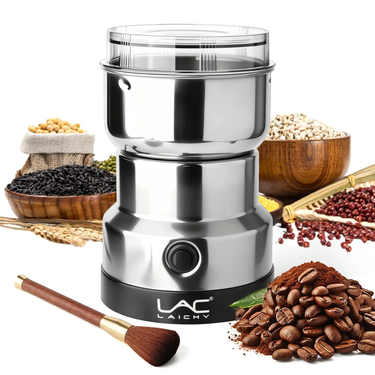  Breville 150W Blade Coffee Grinder Silver — product photo