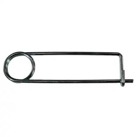 MIDWEST FASTENER CORP MIDWEST FASTENER CORP 930024 .120" x 2-3/4" Zinc Plated Steel Safety Pins 6PK — product photo