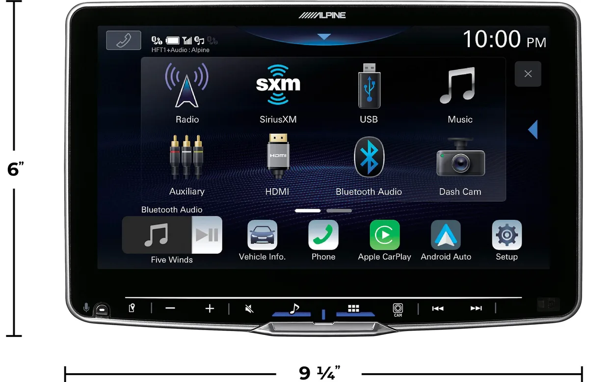 Alpine Alpine iLX-F509 9" Digital Media Receiver — product photo