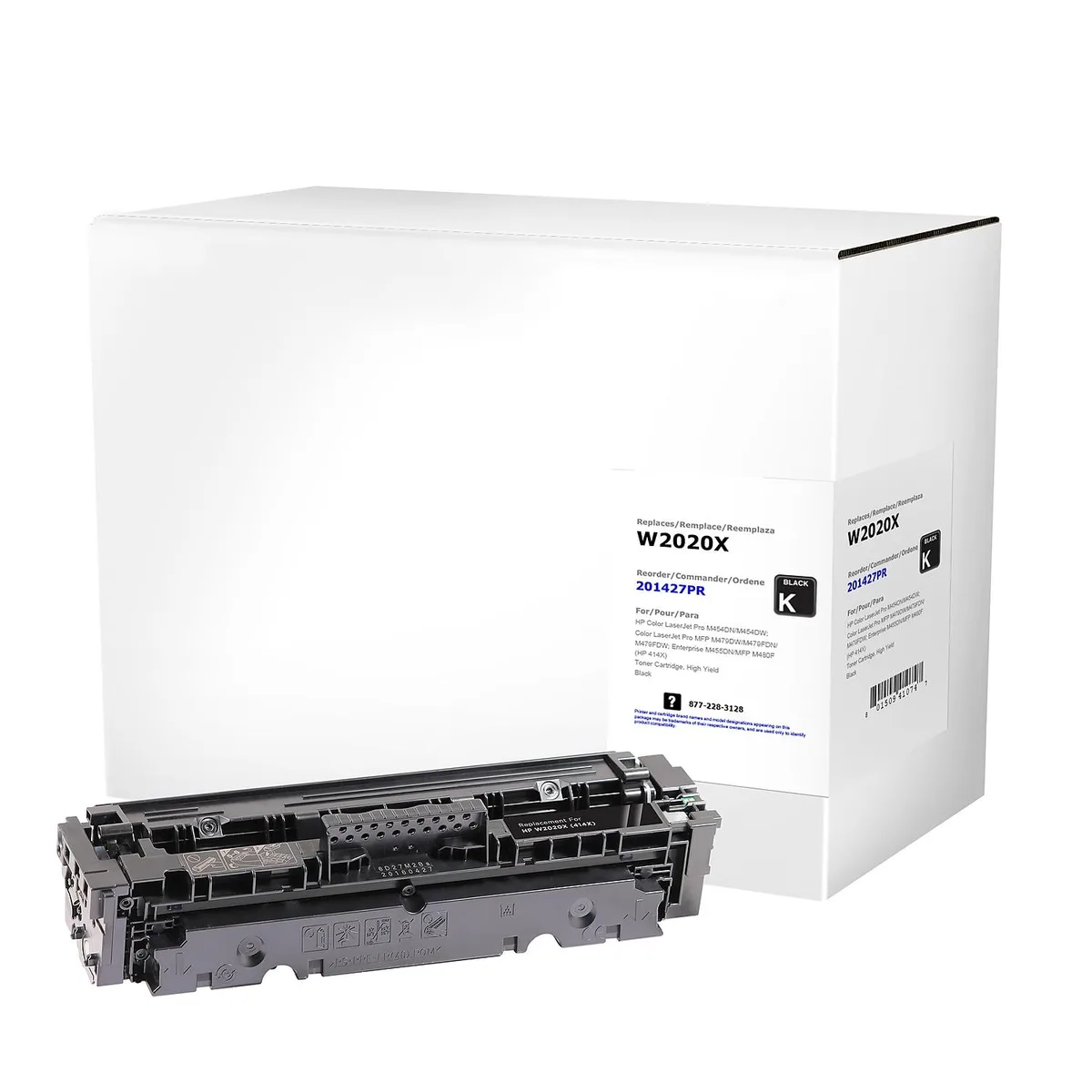 Clover Imaging Group Clover Imaging Group Black High Yield Toner Cartridge 414X (W2020X) 7500 pages — product photo