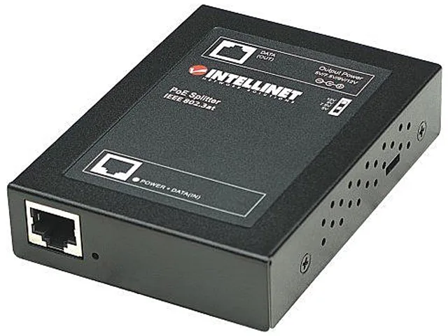Intellinet Network Solutions Intellinet Network Solutions 560443 PoE+ Splitter wireless accessory — product photo