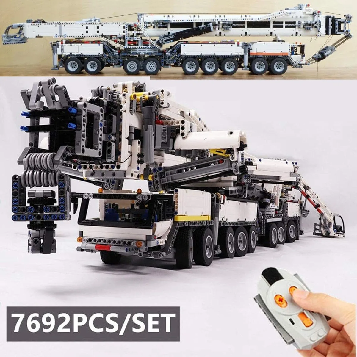 ZITIANYOUBUILD ZITIANYOUBUILD RC Liebherr LTM 11200 Crane Power Functions MOC — product photo