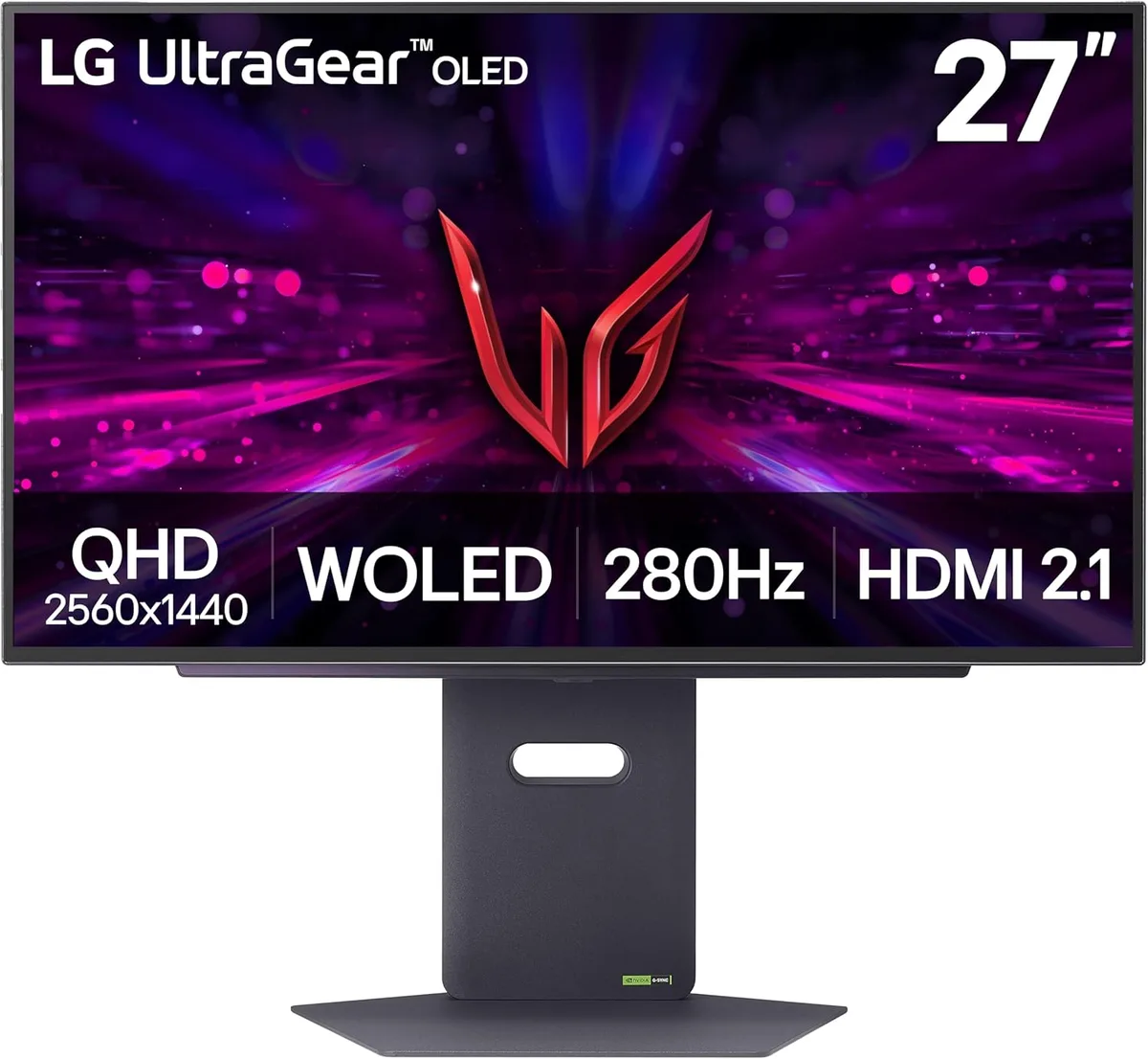 LG Electronics LG Electronics 27GX700A-B 27" OLED QHD 280Hz gaming monitor — product photo