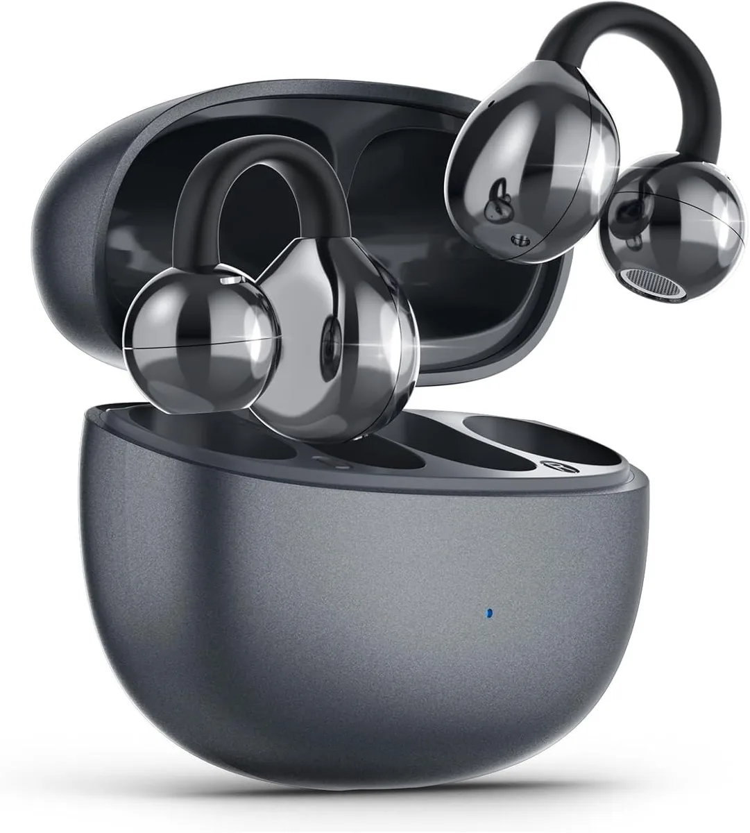 AUTYUE AUTYUE M108 Open Ear Clip-on Earbuds Bluetooth 5.4 42H Black — product photo