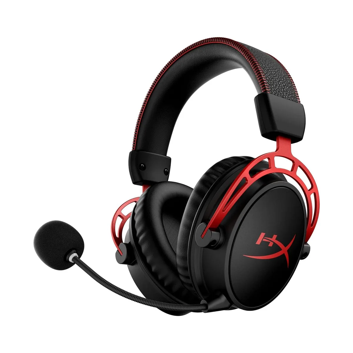 HyperX HyperX Cloud Alpha Wireless Headset Red Aluminum Frame 300h 2.4GHz — product photo