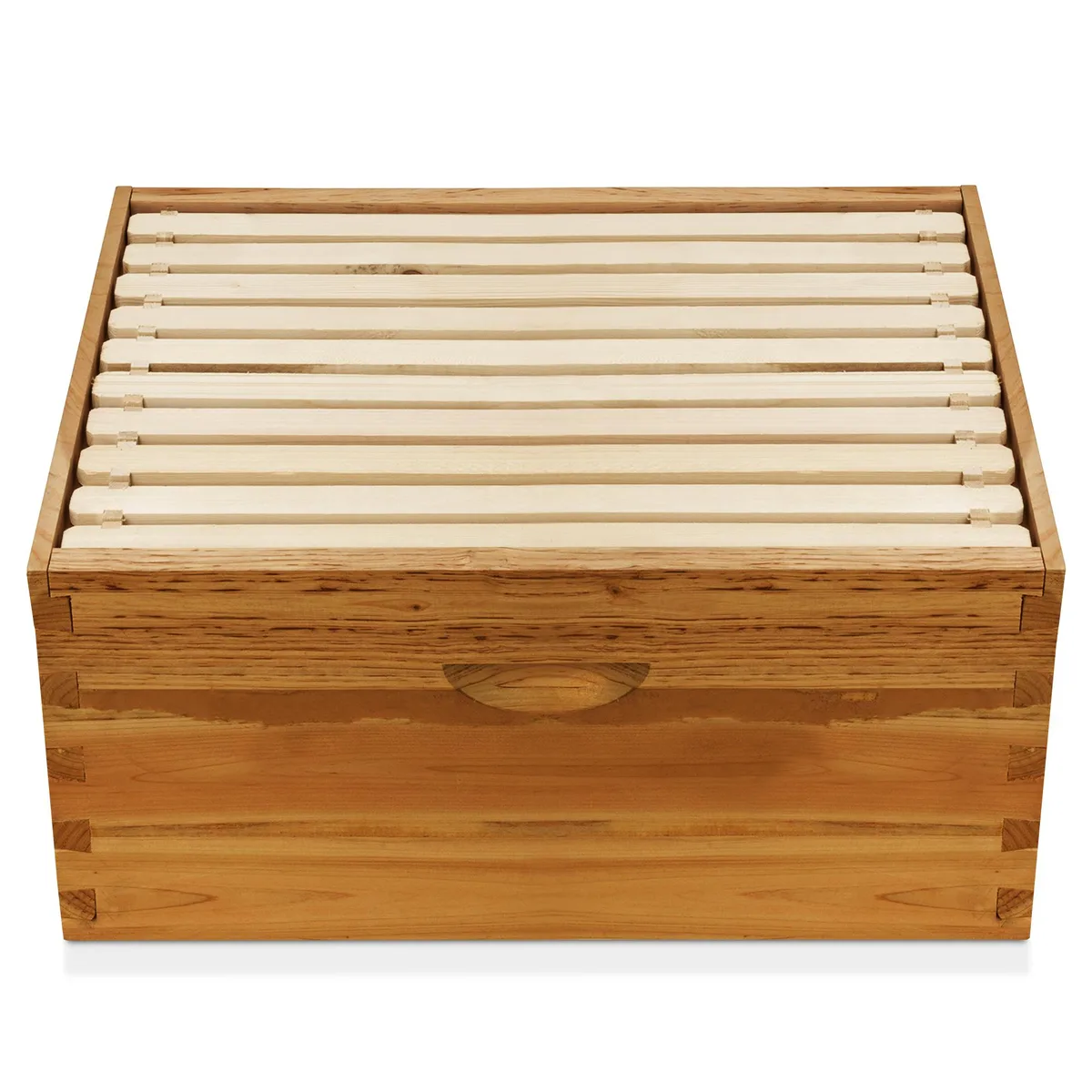 Honey Keeper Honey Keeper 10-Frame Beehive Kit Super Box Deep Frames Foundations Langstroth — product photo