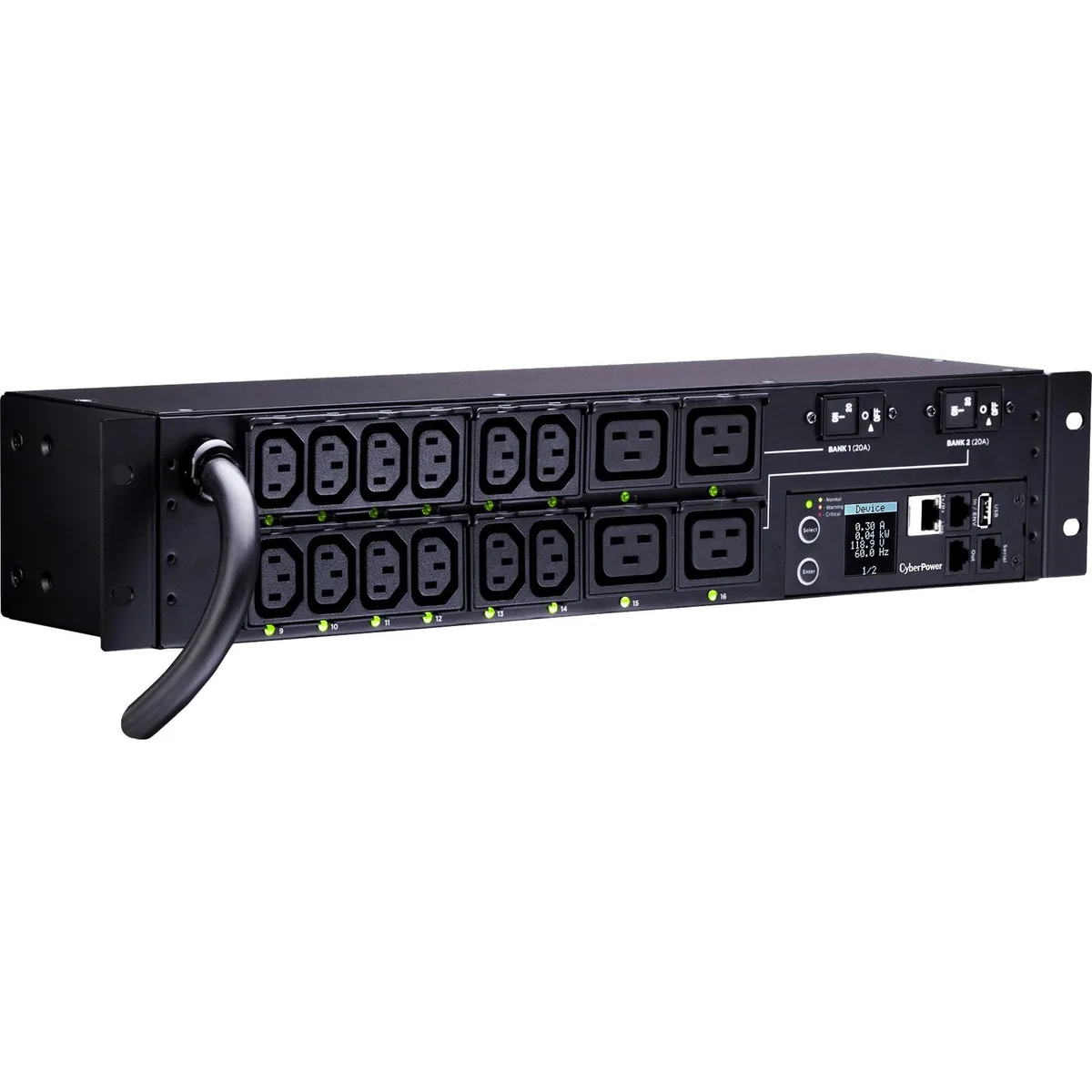 CyberPower CyberPower PDU41008 16 Outlet PDU 12xC13 4xC19 30A — product photo