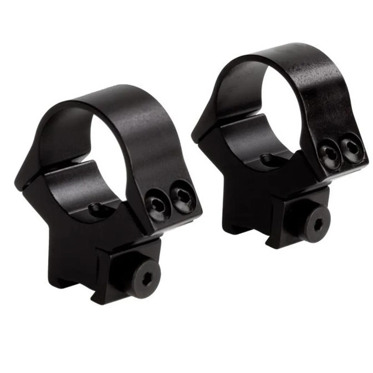 SUN OPTICS SUN OPTICS 11 mm Fixed Medium Rings with Recoil Pin, Pair, Satin Black — product photo
