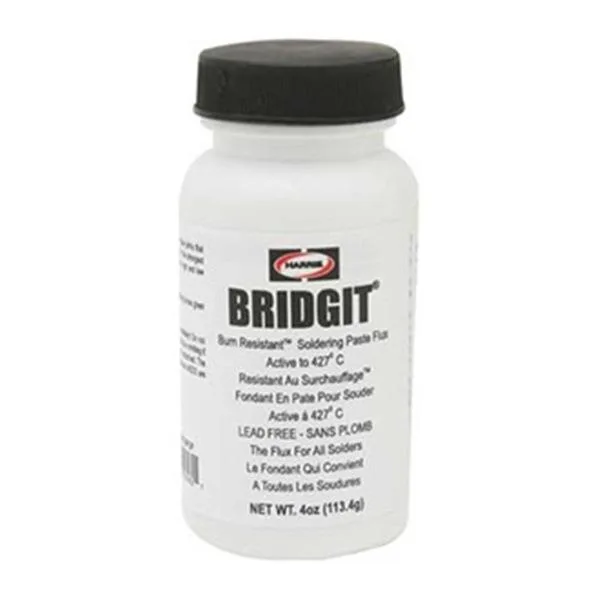 White paste in a 4 oz brush-cap jar