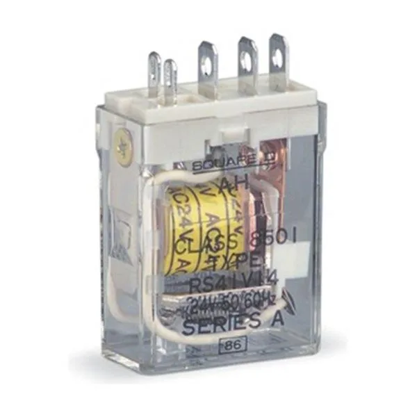 SQUARE D SQUARE D 8501RSD41V53 Relay Socket 15A 24V DC 5 Pin — product photo